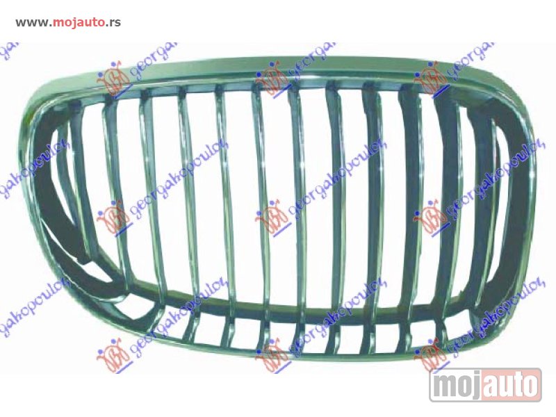 Glavna slika -  PVC MASKA HROM-HROM/CRNA 2007- Desno Bmw series 1 (e81/87) 3/5d 04-11 -dostupno - MojAuto
