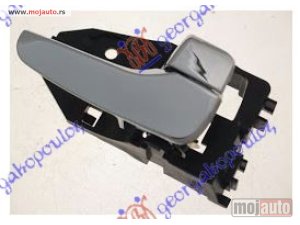 NOVI: delovi  KVAKA PREDNJIH/ZADNJIH VRATA UNUTRASNJA HROM Desno Mitsubishi outlander 03-07 -dostupno