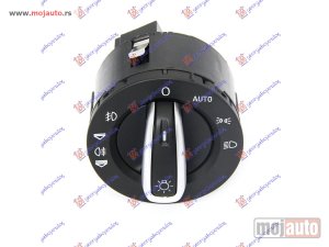 NOVI: delovi  PREKIDAC ZA FAROVE HROM (8 PIN) Audi a6 08-10 -dostupno