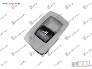 Glavna slika - PREKIDAC U PREDNJIM (& ZADNJIM L=D) VRATIMA (SIVI OKVIR/CRNI TASTER) (3 PIN) Desno Bmw series 3 (e92/93) coupe/cabrio 07-11 -dostupno - MojAuto