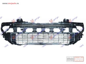 NOVI: delovi  CENTRALNA RESETKA CRNA (4 HROM LAJSNE) -11 (GT/GTI) Peugeot 308 08-13 -dostupno