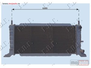 NOVI: delovi  HLADNJAK MOTORA 1.1/1.3 (60.3x29.8) 88-90 Ford escort iv 86-88 -nedostupno