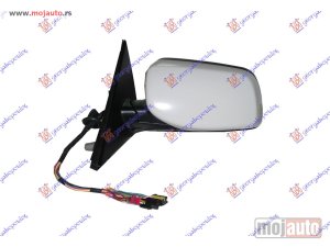 NOVI: delovi  RETROVIZOR ELEKTRICNI SA GREJACEM PM (ELEKTRO-SKLOPIV) (A KVALITET) (ASFERICNO STAKLO) Levo Bmw series 5 (e60/61) 03-10 -dostupno