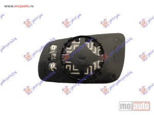 NOVI: delovi  STAKLO RETROVIZORA SA GREJACEM PLAVO (KRATKO) (KONVEKSNO) Desno Vw golf iv 98-04 -dostupno