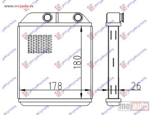 NOVI: delovi  GREJAC KABINE (180x175x26) Volvo s40 95-00 -dostupno