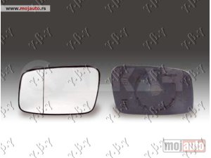 NOVI: delovi  STAKLO RETROVIZORA SA GREJACEM -2002 (ASFERICNO) Levo Volvo s40 95-00 -dostupno