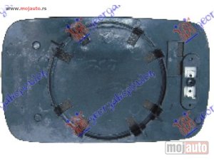 NOVI: delovi  STAKLO RETROVIZORA SA GREJACEM PLAVO (ASFERICNO) Levo Bmw series 3 (e46) sdn 99-02 -dostupno