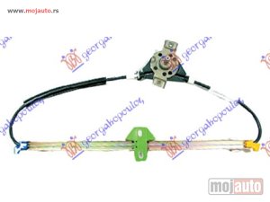 NOVI: delovi  PODIZAC ZADNJEG PROZORA MENANICKI Desno Vw golf ii 84-88 -dostupno