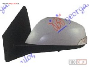 NOVI: delovi  RETROVIZOR ELEKTRICNI SA GREJACEM PM (MIGAVAC) (SENZOR) (A KVALITET) (ASFERICNO STAKLO) Levo Renault megane h/b - s.w. 08-14 -dostupno