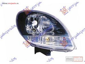 NOVI: delovi  FAR CRNI (PROVIDAN MIGAVAC) (DEPO) Desno Renault kangoo 03-08 -dostupno
