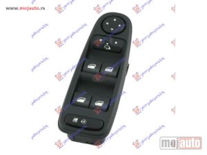 NOVI: delovi  PREKIDAC U PREDNJIM VRATIMA (4 TASTERA) (9 PIN) Levo Citroen c4 picasso 07-14 -dostupno