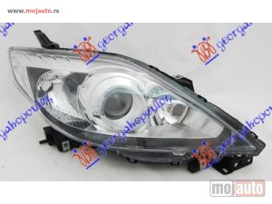 NOVI: delovi  FAR ELEKTRICNI CRNI 2008- (DEPO) Desno Mazda 5 05-10 -dostupno