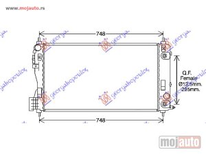 NOVI: delovi  HLADNJAK MOTORA 2.0 TURBO BENZIN (AUTOMATSKI) 11- (680x388) Opel insignia 08-13 -dostupno