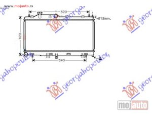 NOVI: delovi  HLADNJAK MOTORA 2.0i/16V TURBO (34x68.5x16) Subaru legacy/outback 04-10 -dostupno