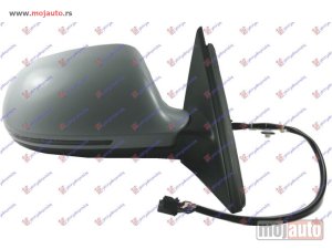 NOVI: delovi  RETROVIZOR ELEKTRICNI SA GREJACEM PM (MIGAVAC) -10 (6 PIN) (KONVEKSNO STAKLO) Desno Audi a4 07-11 -dostupno