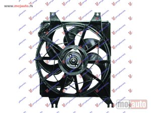 NOVI: delovi  VENTILATOR HLADNJAKA KOMPLET (BENZIN) Hyundai accent sdn 97-99 -dostupno