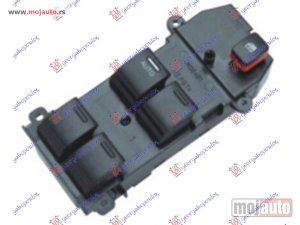 NOVI: delovi  PREKIDAC U PREDNJIM VRATIMA (4 TASTERA) (22 PIN) Levo Honda civic sedan 06-11 -dostupno