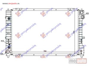 NOVI: delovi  HLADNJAK MOTORA 3.0 i 24V (MAN/AUTO) (69.7x46.7) Ford maverick 00-08 -dostupno