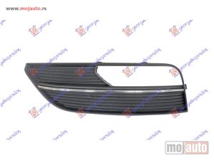 Glavna slika - RESETKA PREDNJEG BRANIKA (SA MAGLENKOM) Levo Audi a3 3d/sportback 12-16 -dostupno - MojAuto