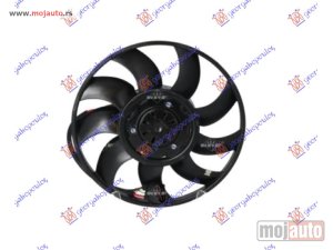 NOVI: delovi  VENTILATOR (MOTOR+ELISA) (390mm) (4 PIN) Audi a8 09-13 -dostupno