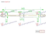 NOVI: delovi  AMORTIZER HAUBE (365L-320N) Bmw series 3 (e36) compact 94-98 -dostupno