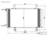 NOVI: delovi  HLADNJAK KLIME BENZIN/DIZEL (590x340x16) Suzuki sx4 07-13 -dostupno