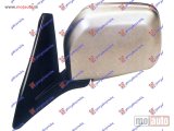 NOVI: delovi  RETROVIZOR MEHANICKI HROM (RAVNO STAKLO) Levo Mitsubishi pajero 92-95 -dostupno