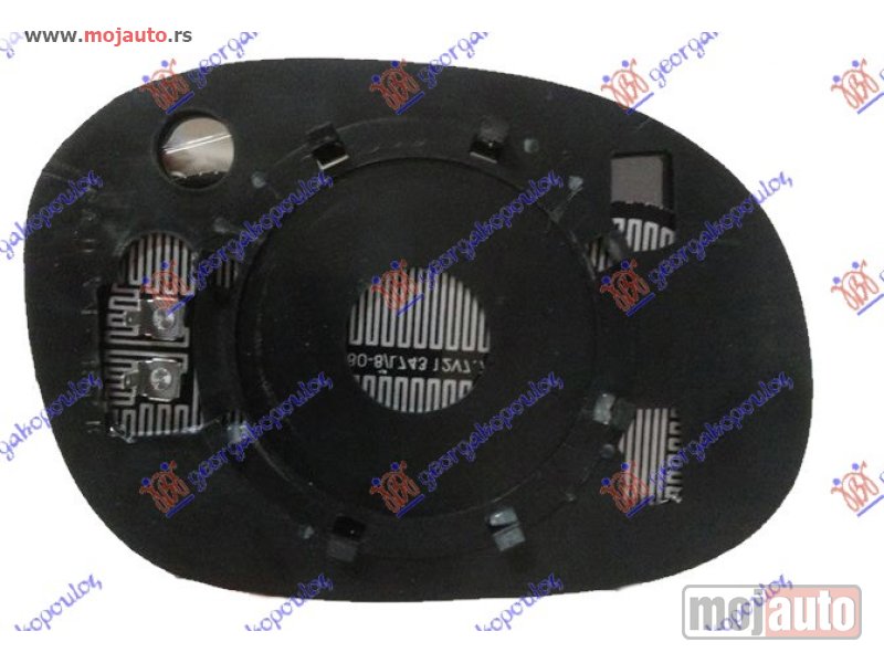 Glavna slika -  STAKLO RETROVIZORA SA GREJACEM (ASFERICNO) Levo Citroen xsara picasso 99-07 -dostupno - MojAuto