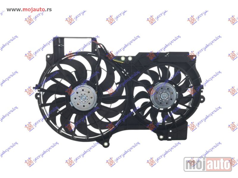 Glavna slika -  VENTILATOR (DUPLI) KOMPLET (BENZIN-DIZEL) Audi a6 08-10 -dostupno - MojAuto