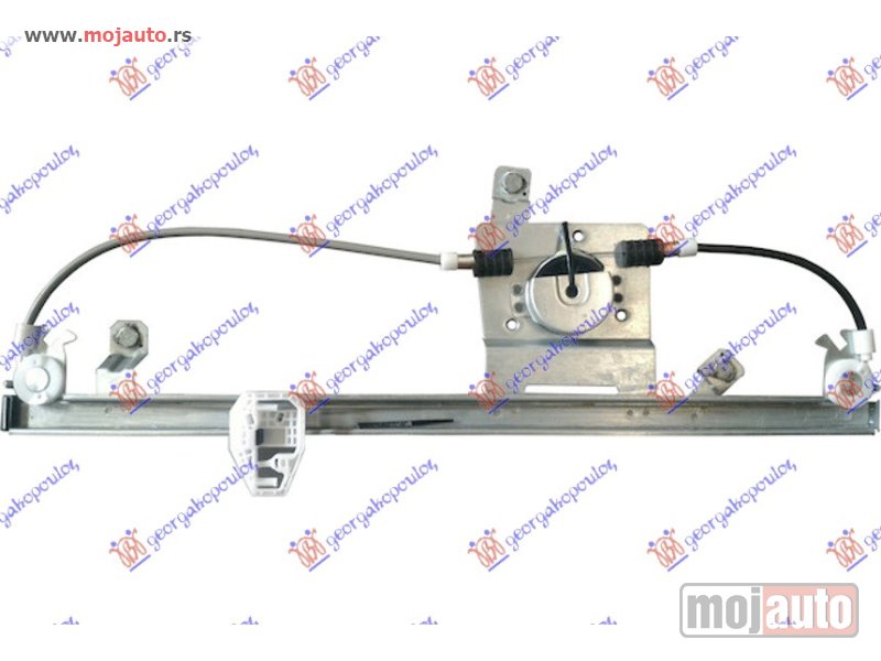 Glavna slika -  PODIZAC PREDNJEG PROZORA ELEKTRICNI (BEZ MOTORA) Levo Renault modus 08-13 -dostupno - MojAuto