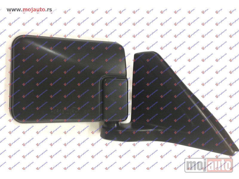 Glavna slika -  RETROVIZOR MEHANICKI CRNI 2WD (RAVNO STAKLO) Desno Mitsubishi p/u l200 97-99 -dostupno - MojAuto