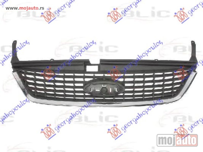 Glavna slika -  PVC MASKA CRNA (HROM OKVIR) Ford mondeo 07-11 -dostupno - MojAuto