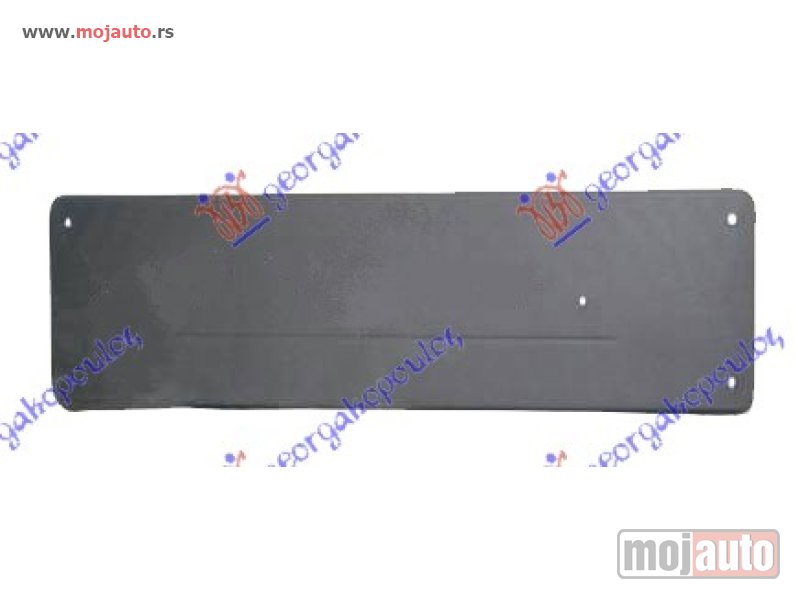 Glavna slika -  DRZAC PREDNJE TABLICE PLASTICNI Mercedes c class (w203) sdn/s.w. 00-03 -dostupno - MojAuto