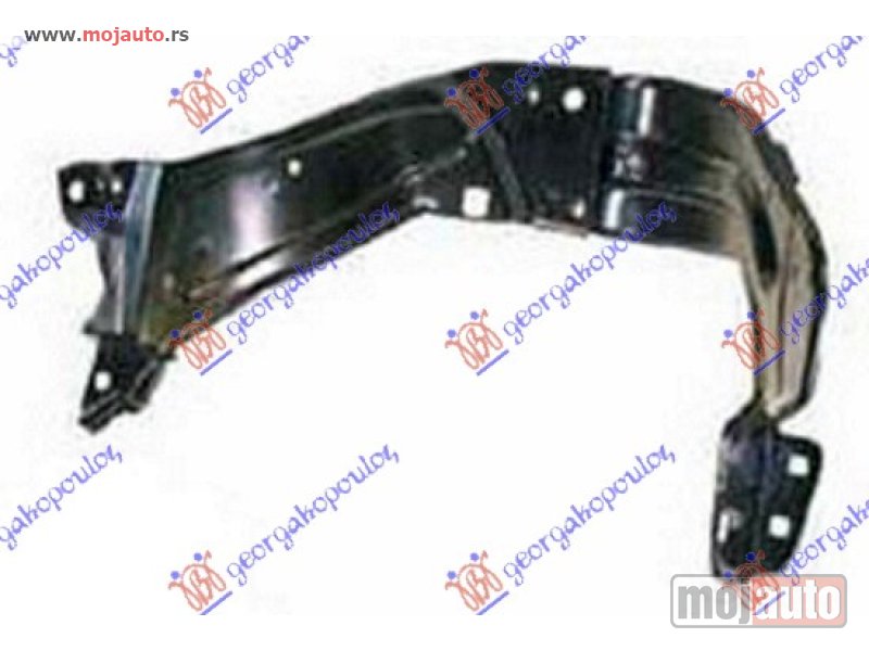 Glavna slika -  OKVIR FARA GORNJI METALNI Desno Mercedes clc (w203) coupe 01-08 -dostupno - MojAuto