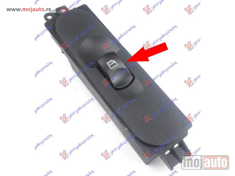 Glavna slika -  PREKIDAC U PREDNJIM VRATIMA MALI (1 TASTER) (3 PIN) Desno Vw crafter 06-17 -dostupno - MojAuto