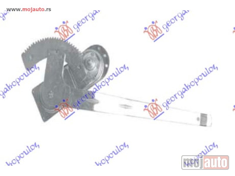 Glavna slika -  PODIZAC PREDNJEG PROZORA MEHANICKI (A KVALITET) Levo Ford transit 95-00 -nedostupno - MojAuto