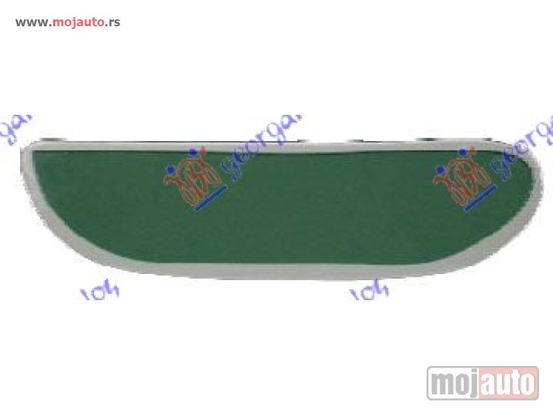 Glavna slika -  STAKLO RETROVIZORA (DONJI DEO) (KONVEKSNO) Desno Ford transit 95-00 -dostupno - MojAuto