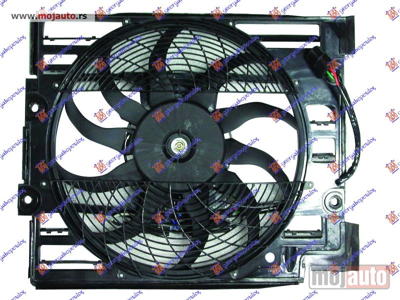 Glavna slika -  VENTILATOR KLIME (BENZIN/DIZEL) -98 (4 PIN) Bmw series 5 (e39) 96-02 -dostupno - MojAuto