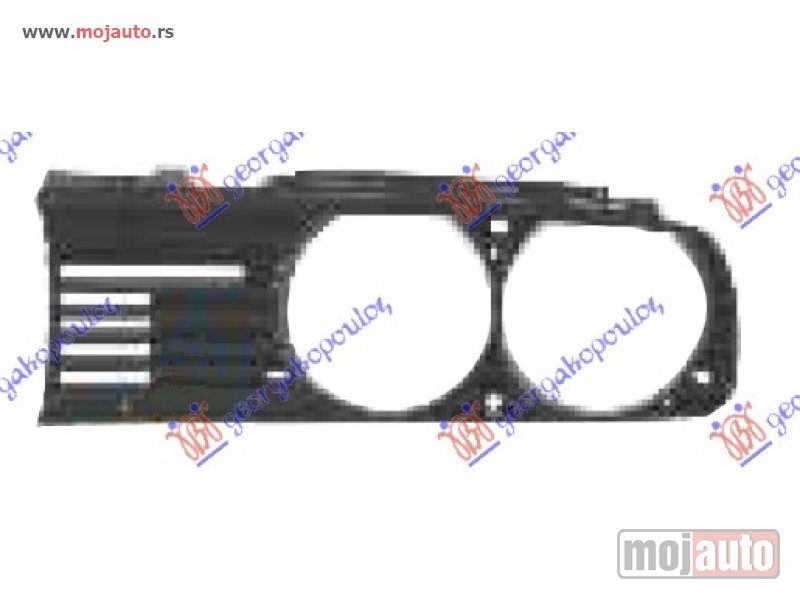 Glavna slika -  PVC MASKA Levo Bmw series 3 (m40) 88-90 -dostupno - MojAuto