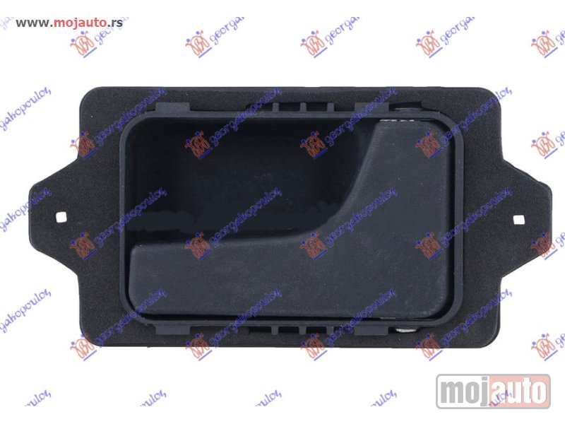 Glavna slika -  KVAKA PREDNJIH/ZADNJIH VRATA UNUTRASNJA CRNA Desno Bmw series 5 (e28) 81-88 -dostupno - MojAuto