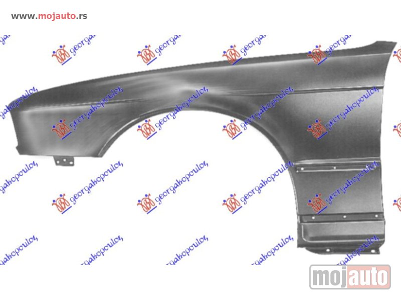 Glavna slika -  BLATOBRAN (BEZ OTVORA ZA MIGAVAC) Levo Bmw series 5 (e34) 88-95 -dostupno - MojAuto