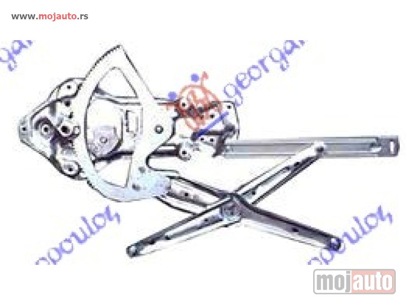 Glavna slika -  PODIZAC PREDNJEG PROZORA ELEKTRICNI (BEZ MOTORA) Levo Bmw series 5 (e34) 88-95 -dostupno - MojAuto
