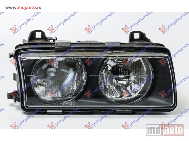 Glavna slika -  FAR (HELLA TIP) 1994-1998 (TYC) Desno Bmw series 3 (e36) coupe/cabrio 90-98 -dostupno - MojAuto