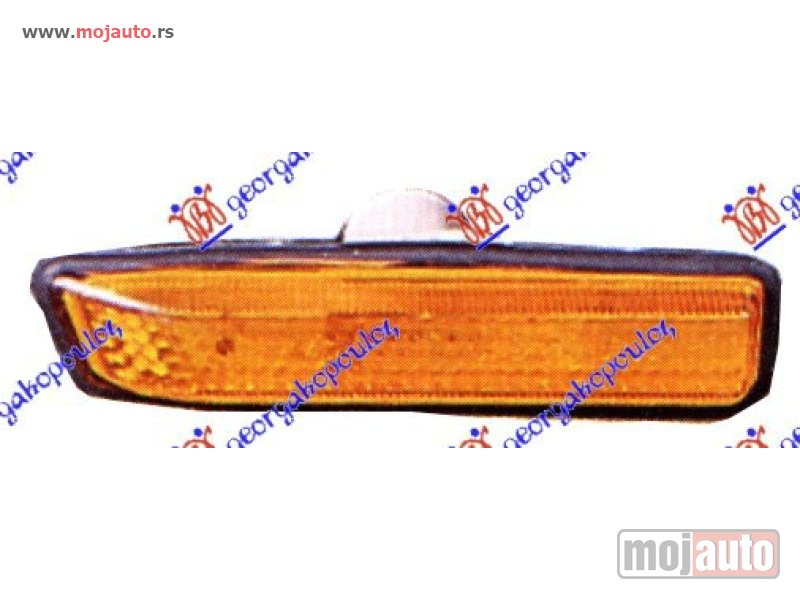 Glavna slika -  MIGAVAC U KRILU ZUTI 1996- Levo Bmw series 3 (e36) coupe/cabrio 90-98 -dostupno - MojAuto
