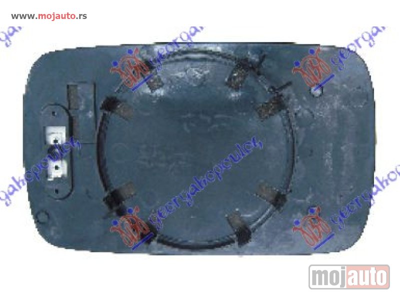 Glavna slika -  STAKLO RETROVIZORA PLAVO (KONVEKSNO) Desno Bmw series 5 (e34) 88-95 -dostupno - MojAuto