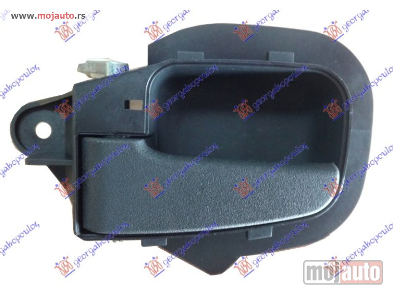Glavna slika -  KVAKA PREDNJIH VRATA UNUTRASNJA CRNA Levo Bmw series 3 (e36) compact 94-98 -dostupno - MojAuto