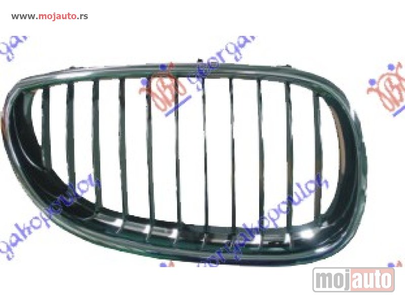 Glavna slika -  PVC MASKA HROM-HROM/CRNA Desno Bmw series 5 (e60/61) 03-10 -nedostupno - MojAuto