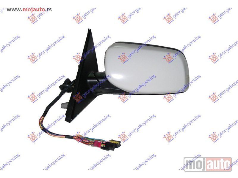 Glavna slika -  RETROVIZOR ELEKTRICNI SA GREJACEM PM (ELEKTRO-SKLOPIV) (A KVALITET) (ASFERICNO STAKLO) Levo Bmw series 5 (e60/61) 03-10 -dostupno - MojAuto