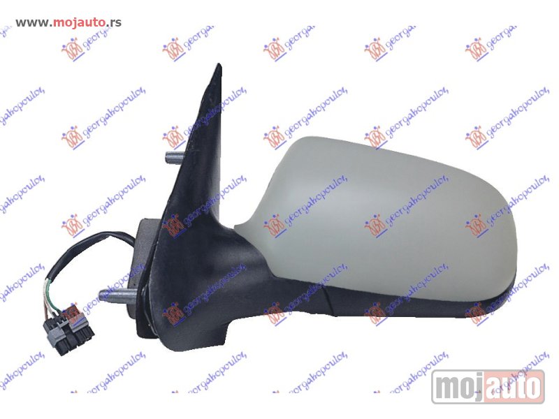 Glavna slika -  RETROVIZOR ELEKTRICNI SA GREJACEM PM -03 (ASFERICNO STAKLO) Levo Citroen xsara 97-00 -dostupno - MojAuto