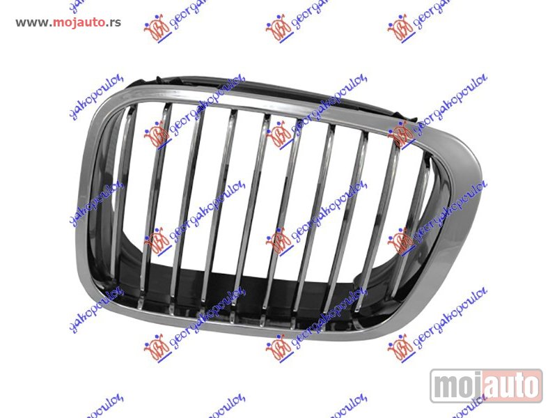 Glavna slika -  PVC MASKA HROM/HROM/CRNA Levo Bmw series 3 (e46) sdn 99-02 -dostupno - MojAuto
